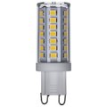 Satco 5 Watt JCD LED Lamp, Clear, 3000K, G9 Base, 120 Volt S11234